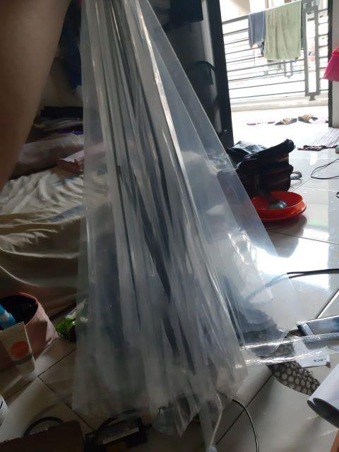 Payung Tongkat Transparan Bening Nagoya