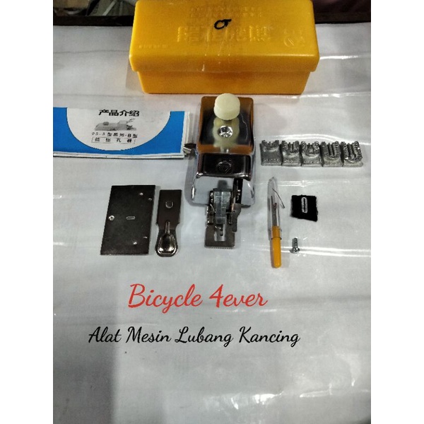 Mesin Itik Kancing/Alat Lobang Kancing