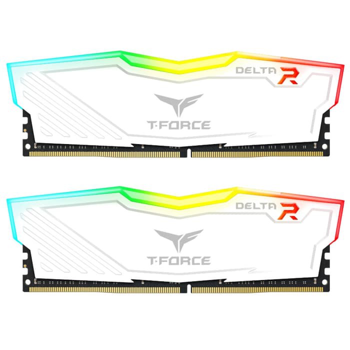 Team Delta RGB White 2x8GB DDR4 PC21000