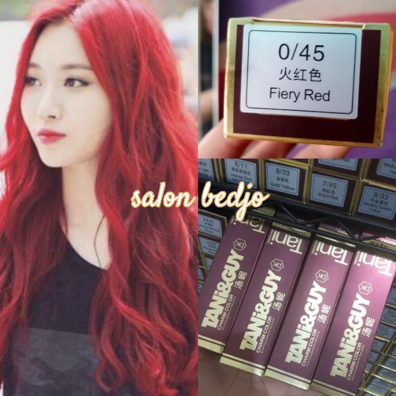 cat rambut Tani&amp;Guy Fiery Red 0/45, AiduAgonist S/45