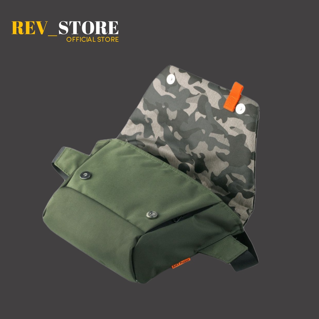 Tas Selempang Shoulder Bag Pria ALPHA - Waist Bag Pria Distro Kombinasi