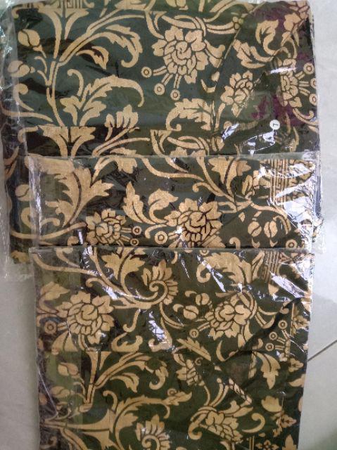 Termurah Bisa Pisah-batik Couple Keluarga/ Batik Couple Keluarga Bakung Full Prada/ Batik Couple