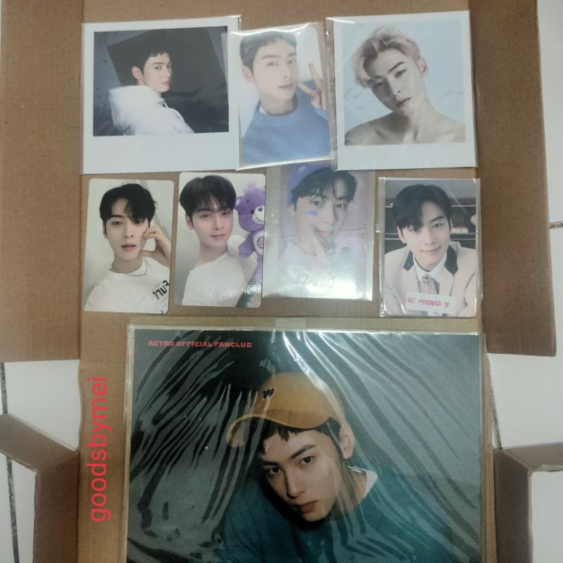 READY PHOTOCARD 5TH GEN EUNWOO BEAR ASTRO (harap baca deskripsi)