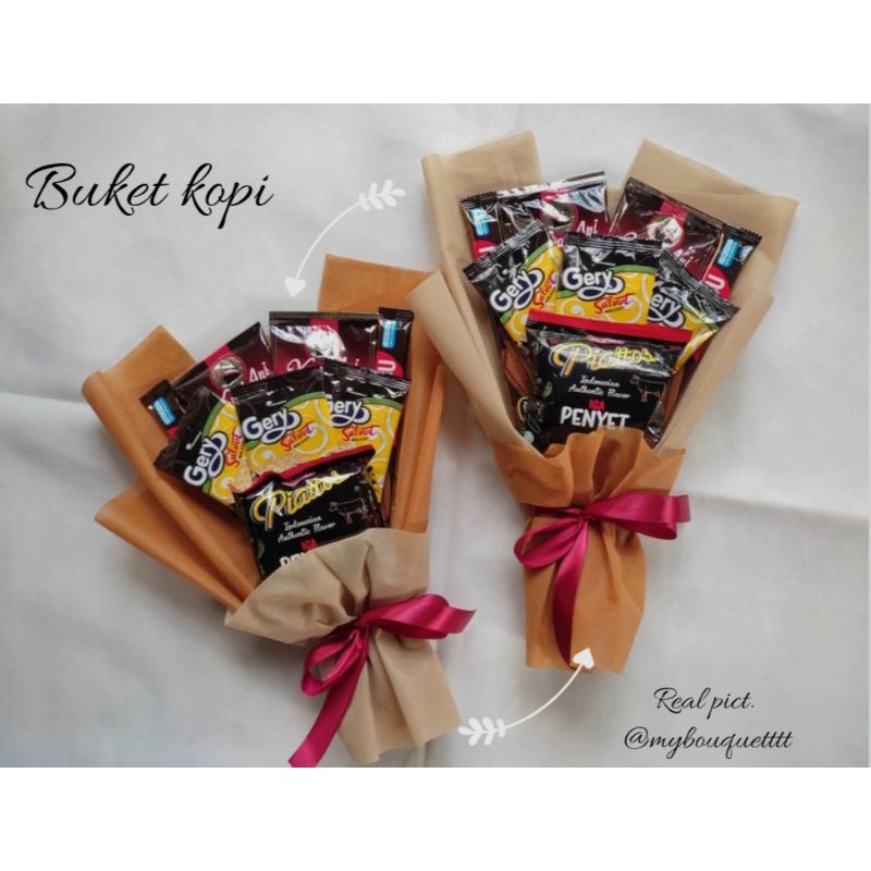 PROSES 1-2 HARI KERJA Buket Kopi Termurah (B47)