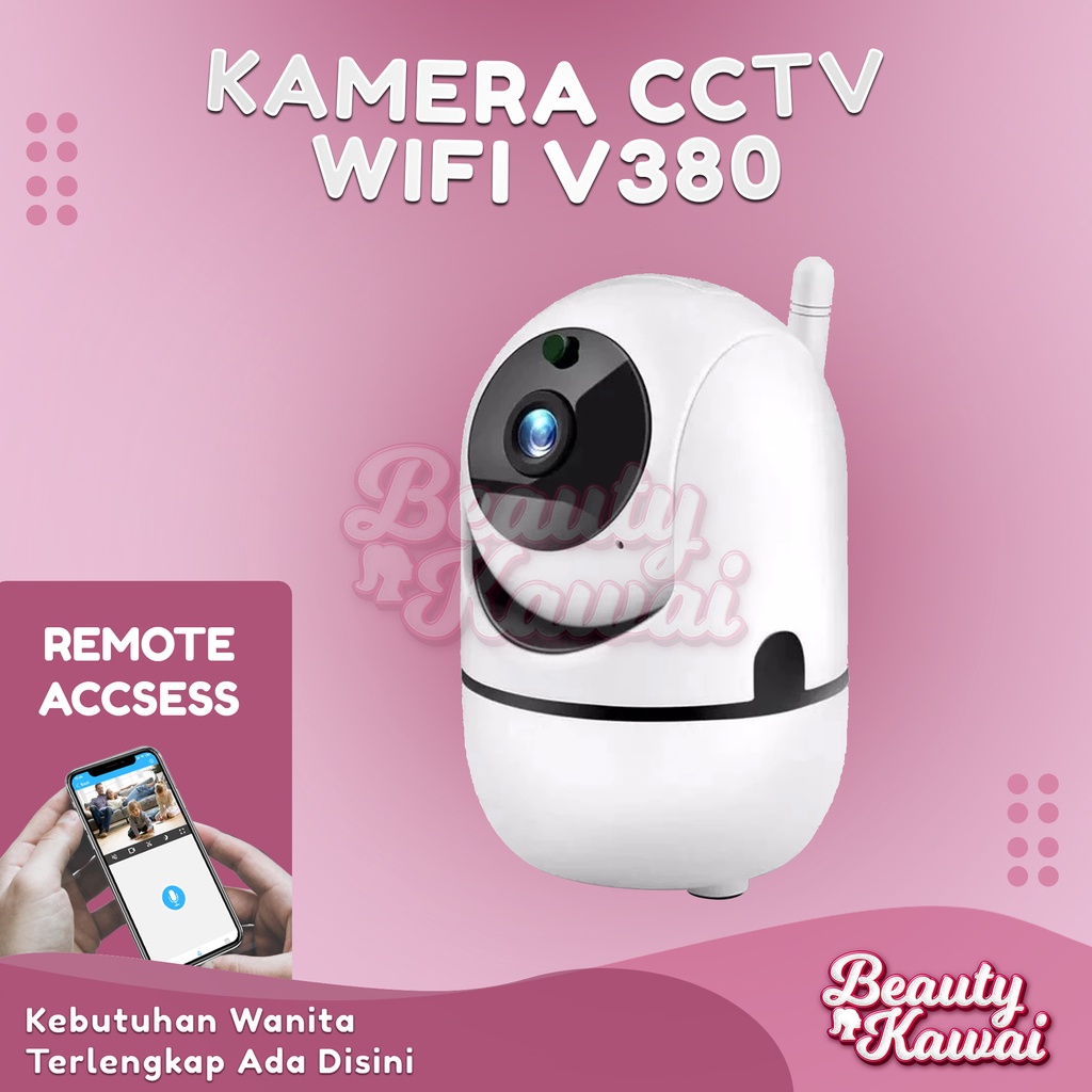 CCTV Wifi Kamera IP Full HD Resolusi 1080P Smart Camera Minion