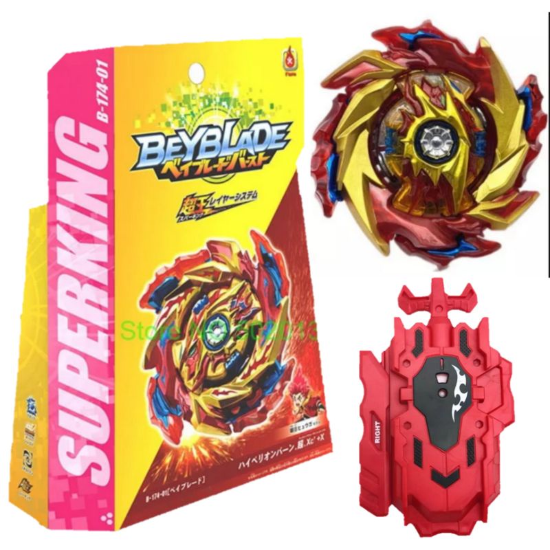 Mainan Gangsing Beyblade Burst Sparking Launcher Set B-174-01/Mainan gangsing Murah