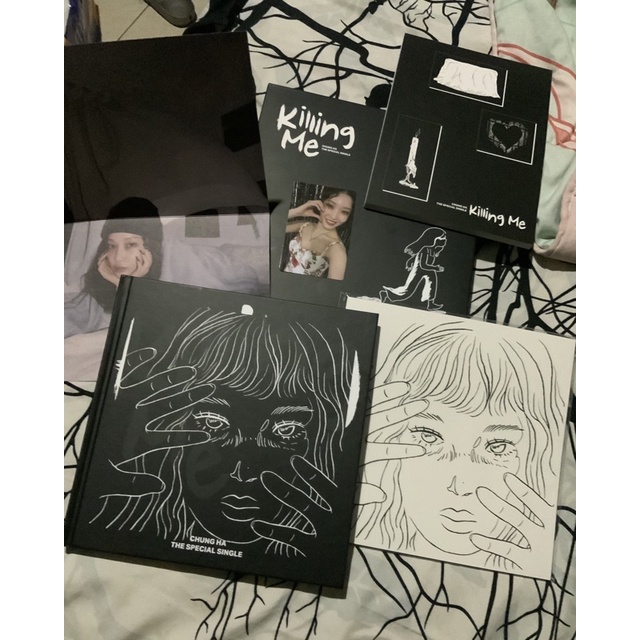 Kim Chungha Chung Ha Killing Me Special Single album only sharing postcards photocard PC