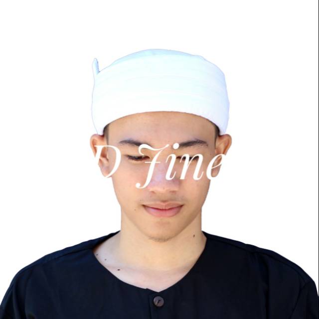 Blangkon Iket Sunda Candra Sumirat Putih - Ikat Iket Candra - Blangkon Sunda - Bendo Sunda