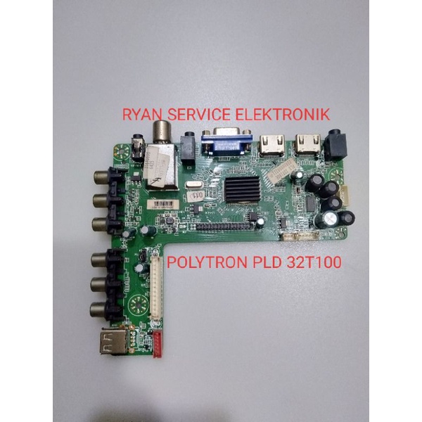 mb mainboard TV LED POLYTRON PLD 32T100