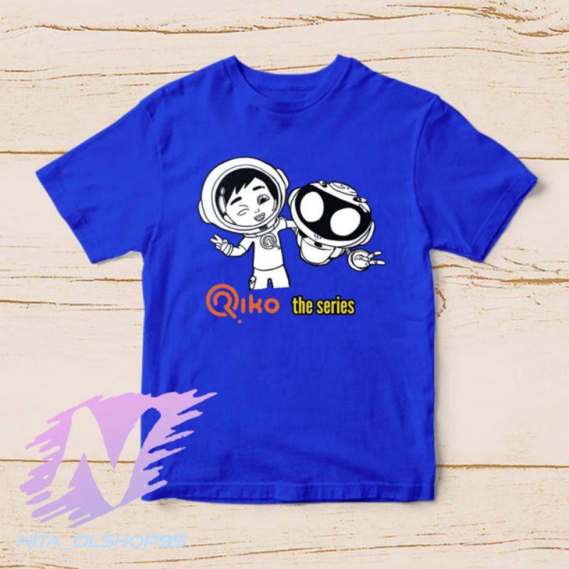 baju Rico the series terbaru kaos gambar hitam putih Rico the series