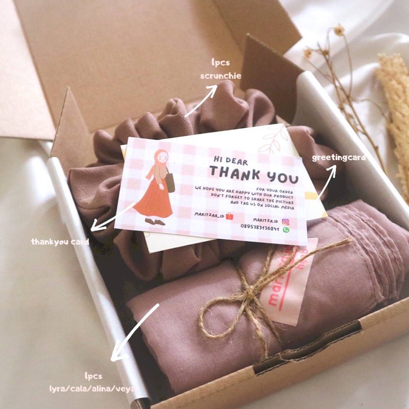 GIFT BOX / HAMPERS HIJAB / HAMPERS BIRTHDAY / HAMPERS GRADUATION / HAMPERS LEBARAN
