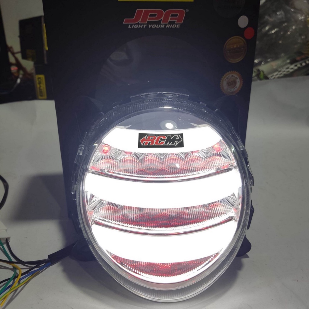 STOPLAMP STOP LAMP LAMPU BELAKANG BLK BLKG LED JPA GMA SCOOPY 2020 2021 2022 PUTIH WHITE RED MERAH SENJA ORI ORIGINAL JPA ASLI