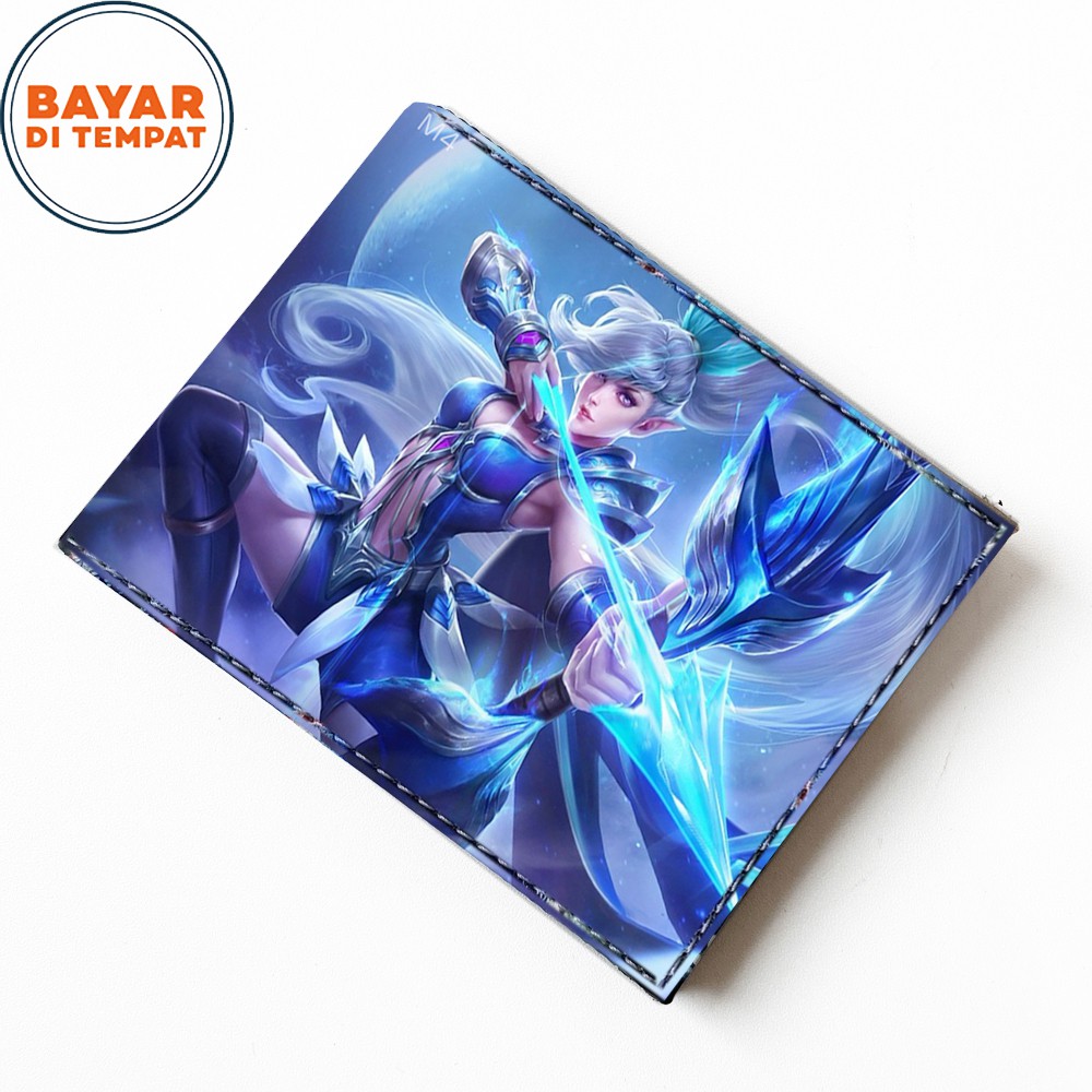 New Arrival! Dompet Anak Karakter Mobile Legend Bahan Kulit Sintetis Import Dompet Bifold Pendek+Box