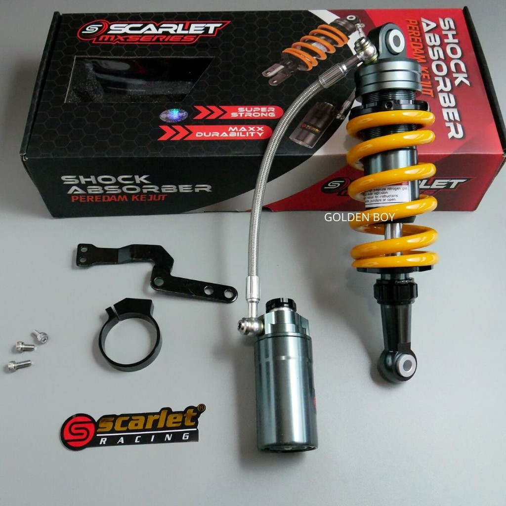 SHOCK SCARLET SATRIA FU TABUNG PISAH