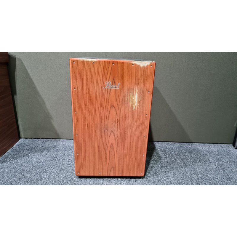 PEARL Cajon PCJ CBCGreen Body with Brown FacePlate. ORIGINAL. second good