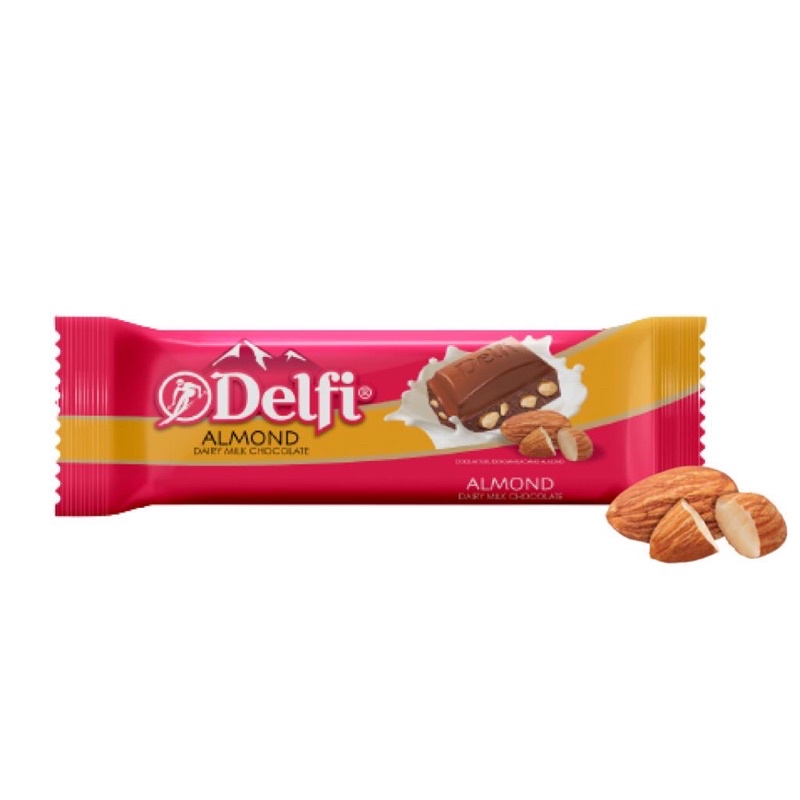 

Chocolate Delfi Almond, Cashew, Fruit & Nut, dan Dairy Milk