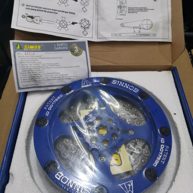 gear set sinnob pulsar 200 gudangvariasi99 Kualitas Baik