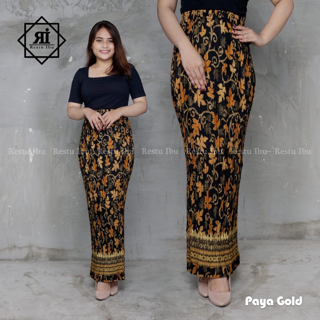 Rok plisket batik / Rok batik couple / Rok span / Rok lilit batik