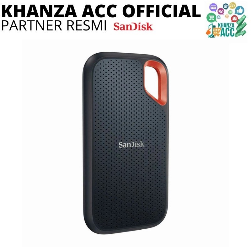 KHANZAACC SANDISK Extreme SSD Portable 500GB Speed Up to 1050MBps TYPE C USB 3.1