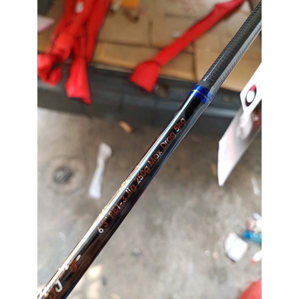 joran penn black hawk bhjs 632 m pe 1-3 joran jigging