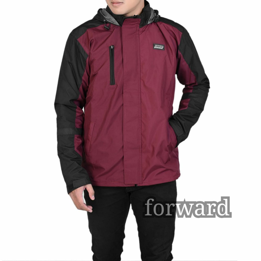 Jaket parka parasut gunung motor original forward