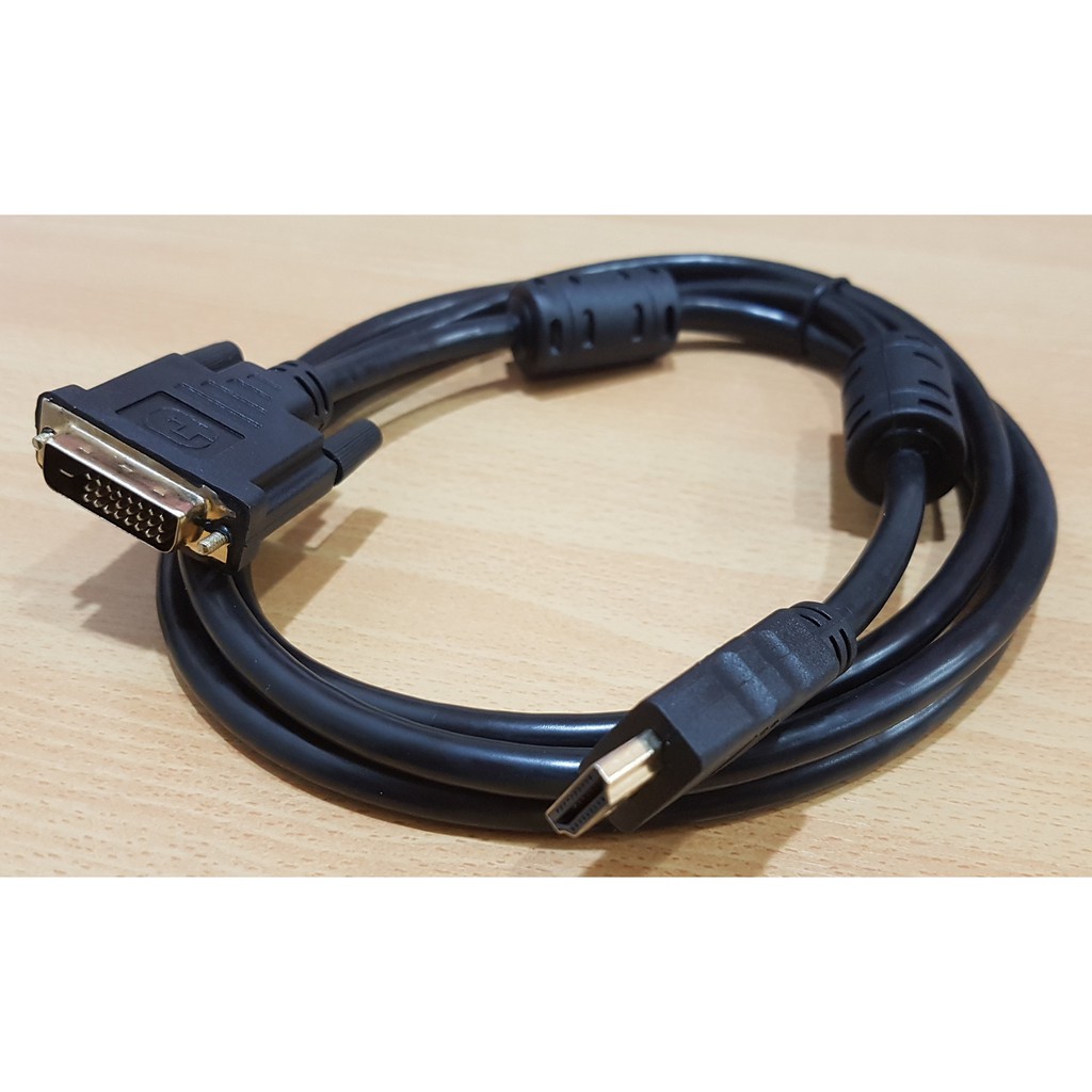 Kabel DVI-D Dual Link Male to HDMI Male 5M Support Full HD