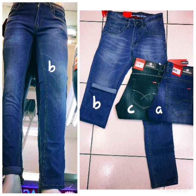 Jeans stretch picasso wash