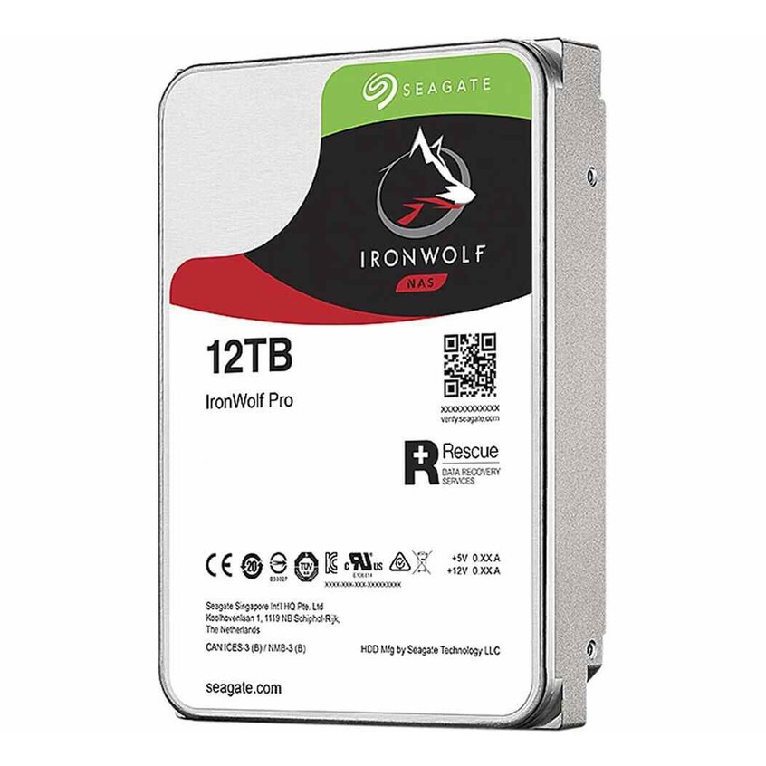 SEAGATE IronWolf Pro 12TB ST12000NE0008 3.5&quot; 7200RPM 256MB SATA HDD