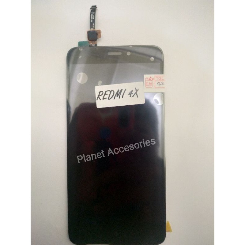 COD|LCD 1SET XIAOMI REDMI 4X REDMI 4X PRIME ORIGINAL BLACK BISA KONTRAS