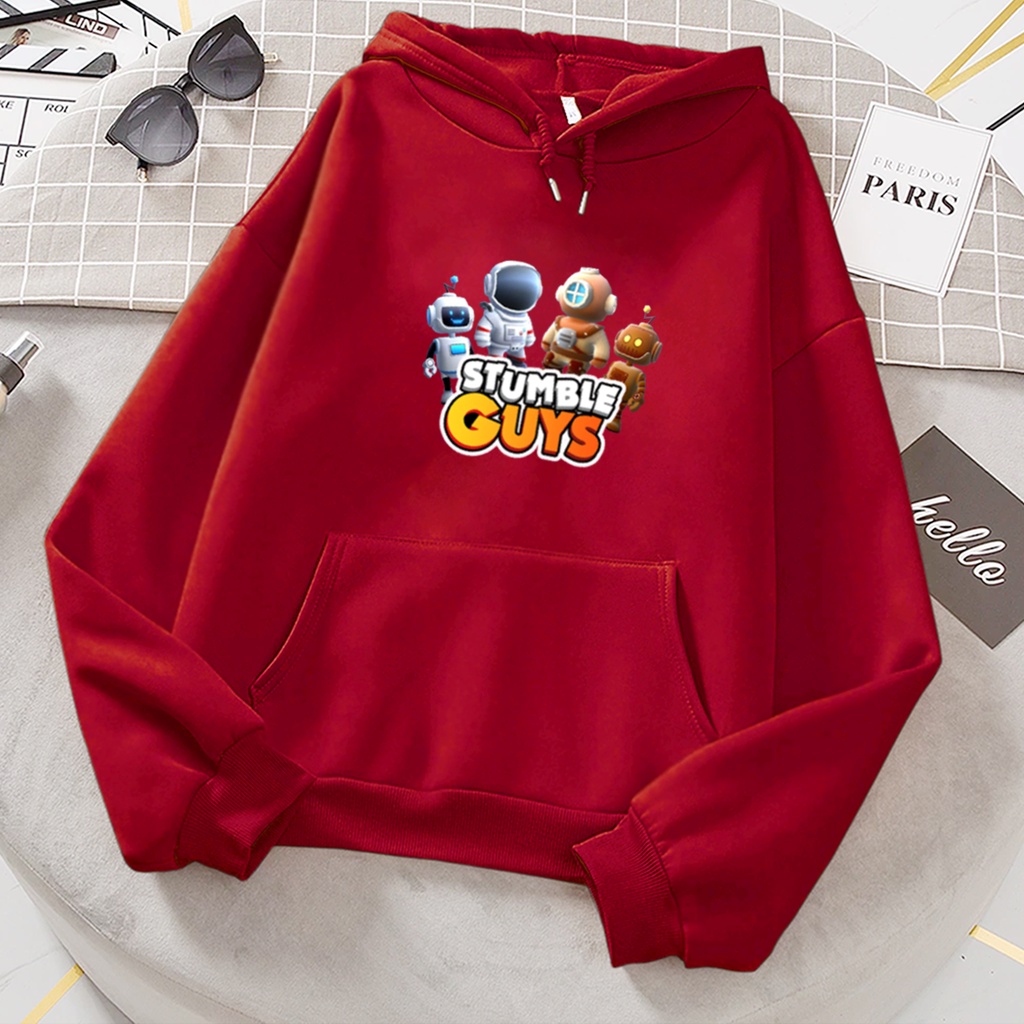 Sweater hoodie anak laki laki STUMBLE GUYS suwiter anak cewek cowok game