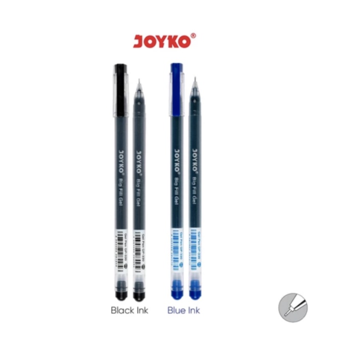 

Gel Pen Pulpen Pena Joyko GP-330 Big Fill Gel 0.5 mm