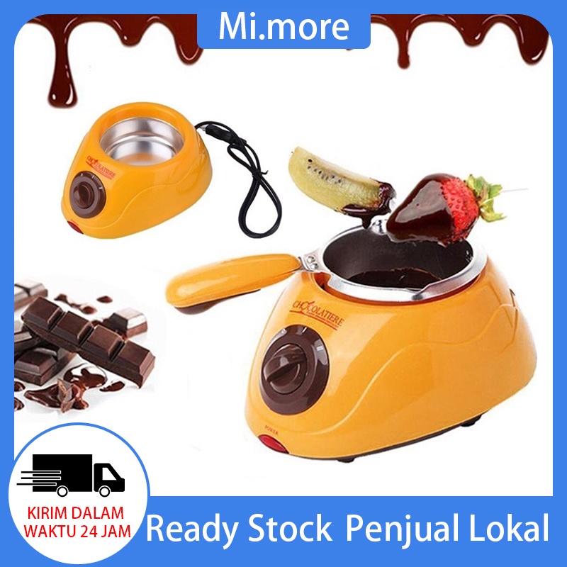 Mi.more Chocolate Melting Pot Listrik Fondue Melter Machine Chocolate Melter Maker - Alat Peleleh Pembuat Coklat