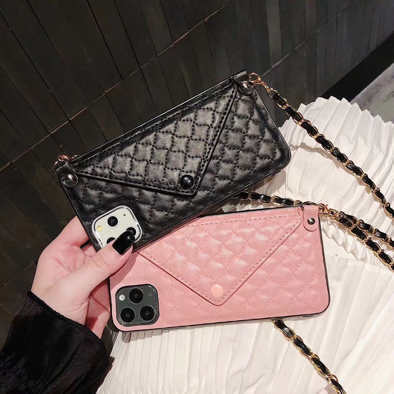 iPhone 12 Pro Max Case Model Tas Selempang Bahan Kulit