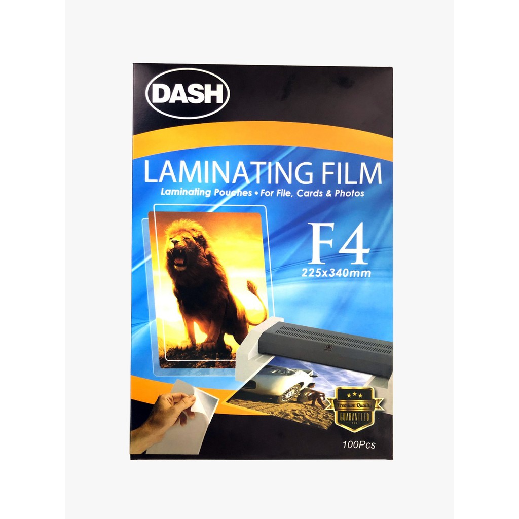 

Dash Laminating Plastik Folio F4 225x340mm