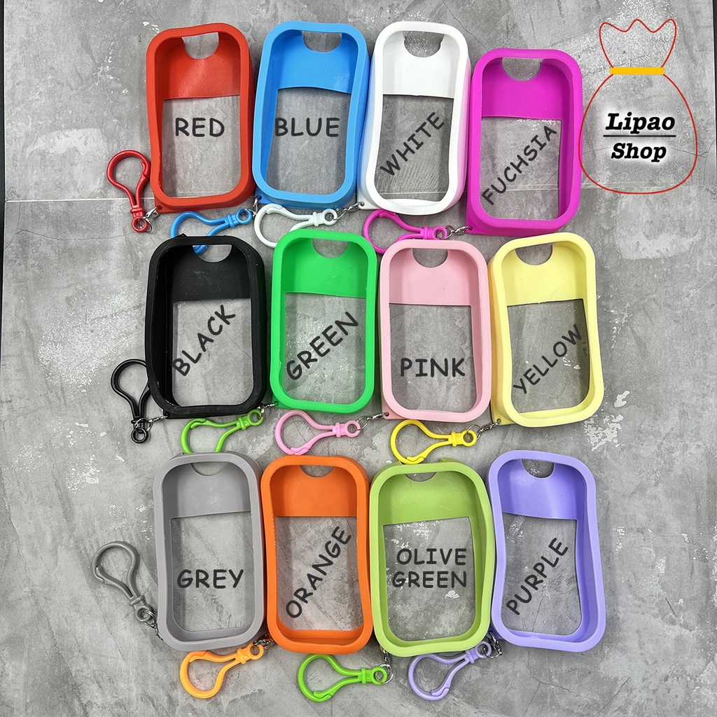 Silikon Botol Spray Kotak Sanitizer Pocket Silicon UNTUK GEN 1 / GEN 2 - RED