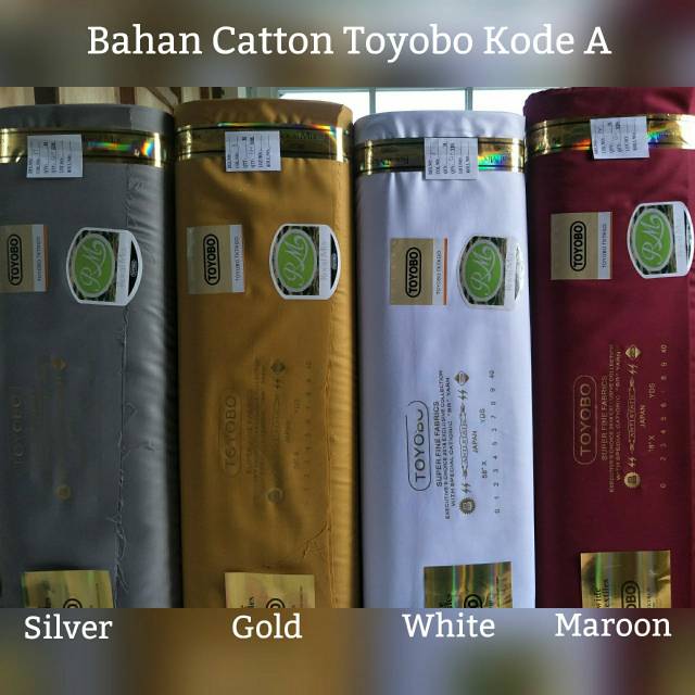 [ KATALOG 1 ] KAIN KATUN TOYOBO / TOYOBO ROYAL MIX