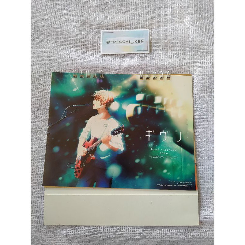 OFFICIAL KALENDER GIVEN 2020 (Minus ada bekas coretan)