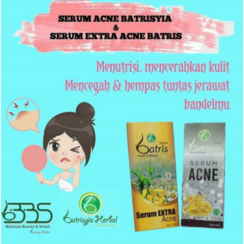 Serum anti acne 25ml obat jerawat batrisyia herbal