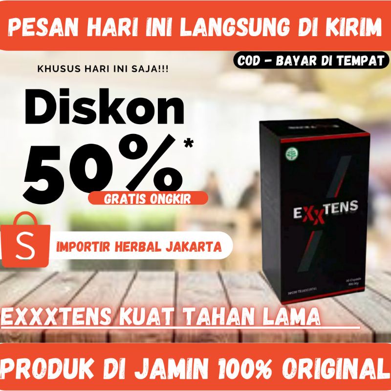 Exxtens Asli 100% Original Pembesar Kuat Keras Tahan Lama