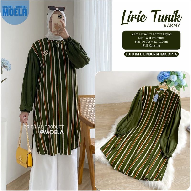 TUNIK KOMBINASI ORIGINAL MOELA // LIRIE TUNIK / OTILA TUNIK
