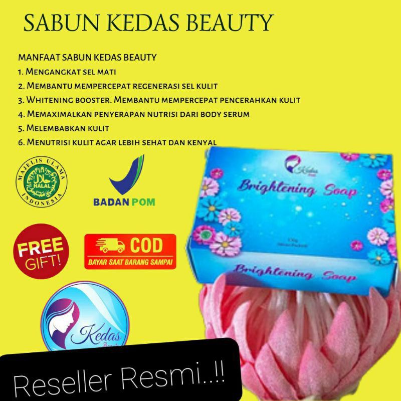 SABUN KEDAS BEAUTY ORIGINAL KEDAS BEAUTY RESMI