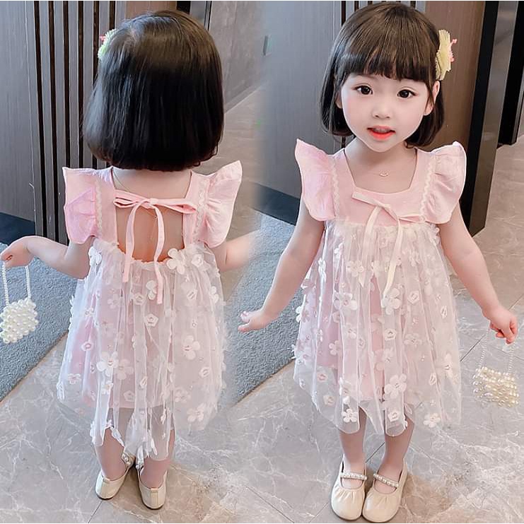 Dress Anak Perempuan Full Lucky Flower