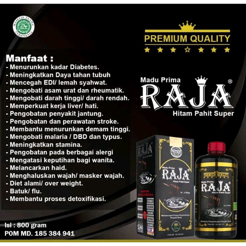 

MADU PRIMA RAJA HITAM PAHIT