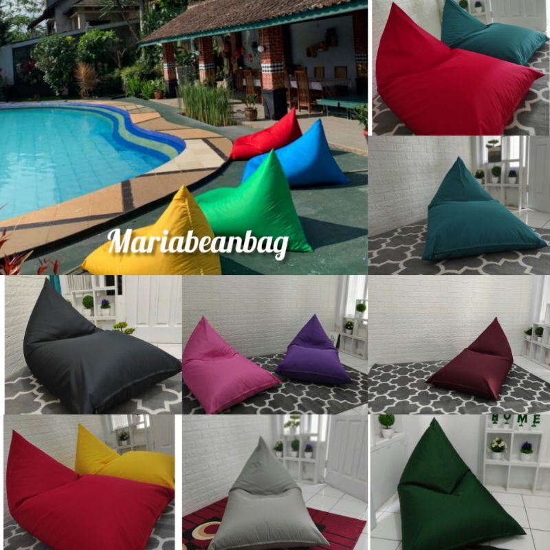 BEANBAG-TRIANGLE- COVER ONLY size S