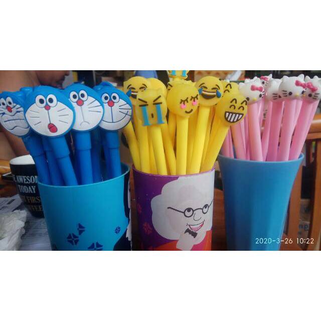 

Pulpen Karakter Unik & Lucu, Hellokitty/Doraemon