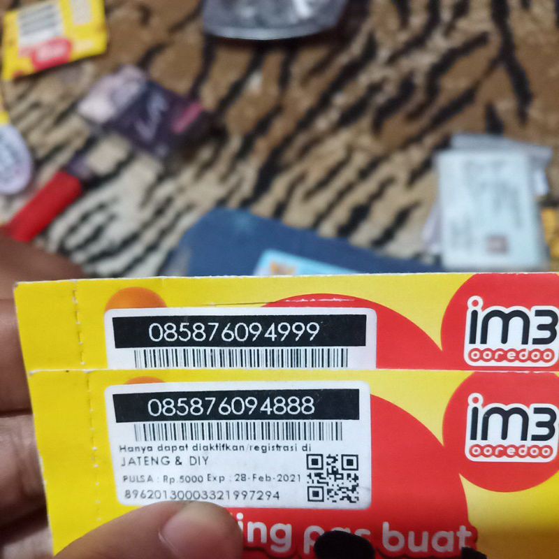 Nomer Cantik Indosat Couple