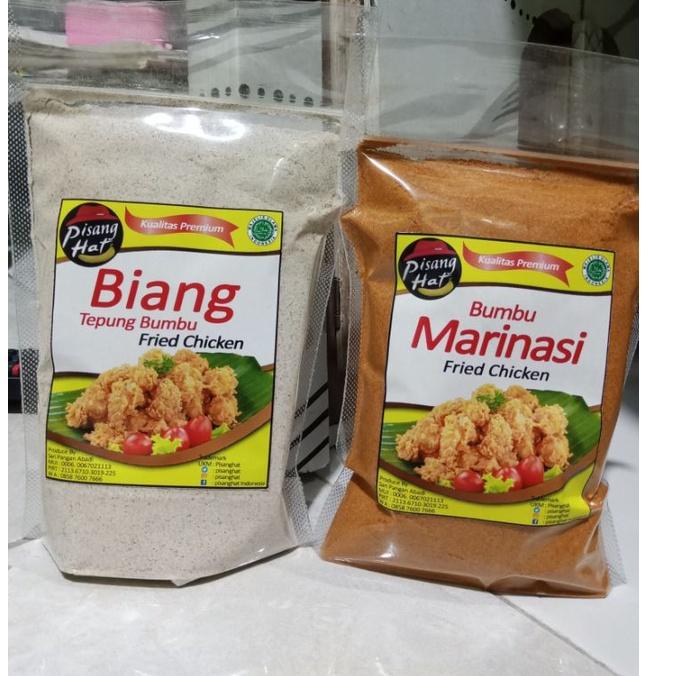 

Product Termurah | CnF paket biang tepung dan bumbu marinasi ayam goreng fried chicken 500g |Premium@product