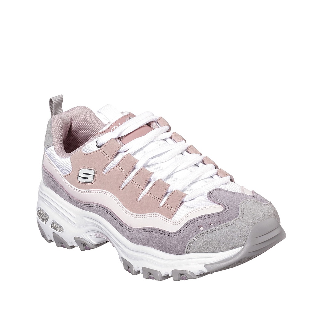 SKECHERS WOMAN Dlite Sure Thing Original Sepatu Wanita Sneakers