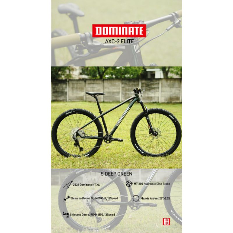 Sepeda Gunung Dominate MTB 27.5 AXC-2 Elite
