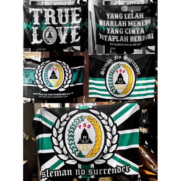 MINIFLAG PSS SLEMAN UKURAN 150cm X 100cm / PSS KAN SEKITARMU / BCSXPSS / SLEMAN FANS (TERLARIS)
